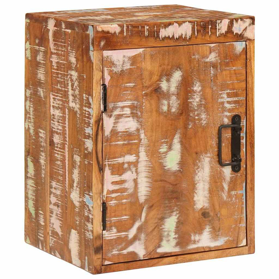 Nachtkastje 2 pcs Bruin 35 x 33 x 48 cm Massief Gerecycled Hout