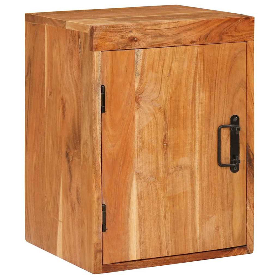 Nachtkastje 2 pcs Bruin 35 x 33 x 48 cm Massief Hout Acacia