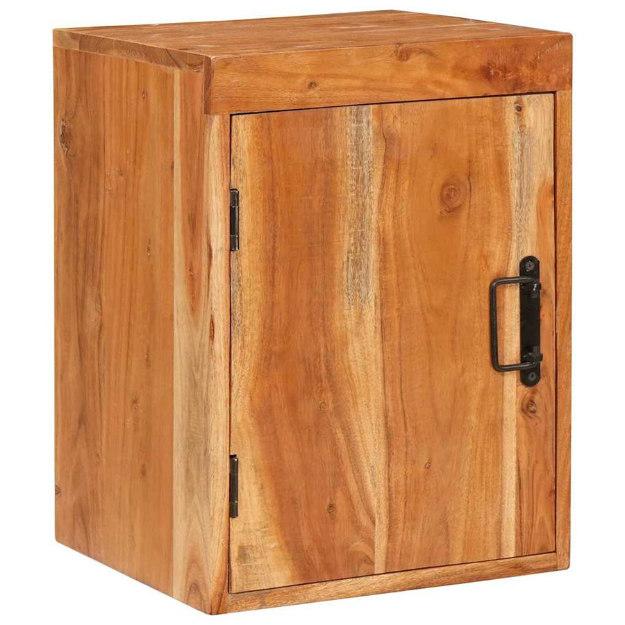 Nachtkastje 2 pcs Bruin 35 x 33 x 48 cm Massief Hout Acacia