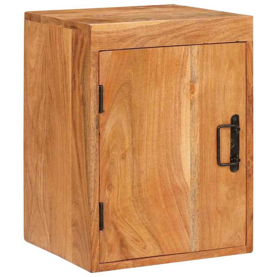 Nachtkastje 2 pcs Bruin 35 x 33 x 48 cm Massief Hout Acacia