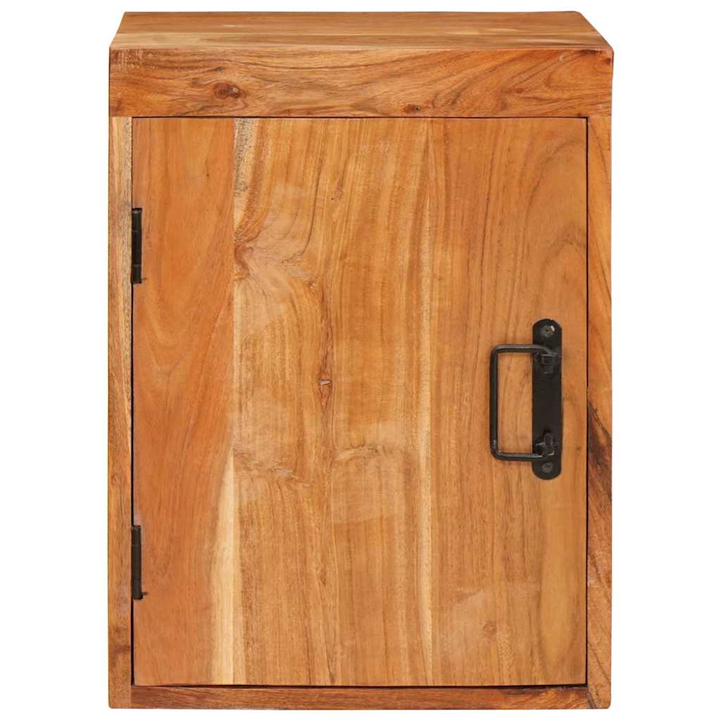 Nachtkastje 2 pcs Bruin 35 x 33 x 48 cm Massief Hout Acacia