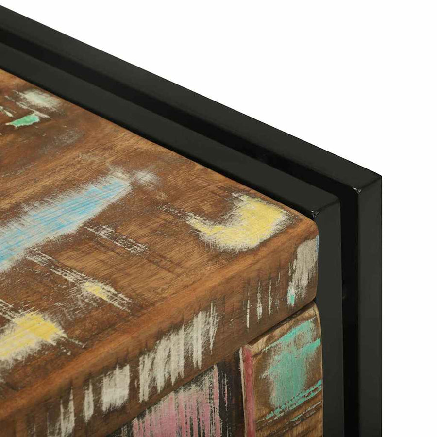 Opbergkisten met opslag 50 x 50 x 50 cm Massief gerecycled hout