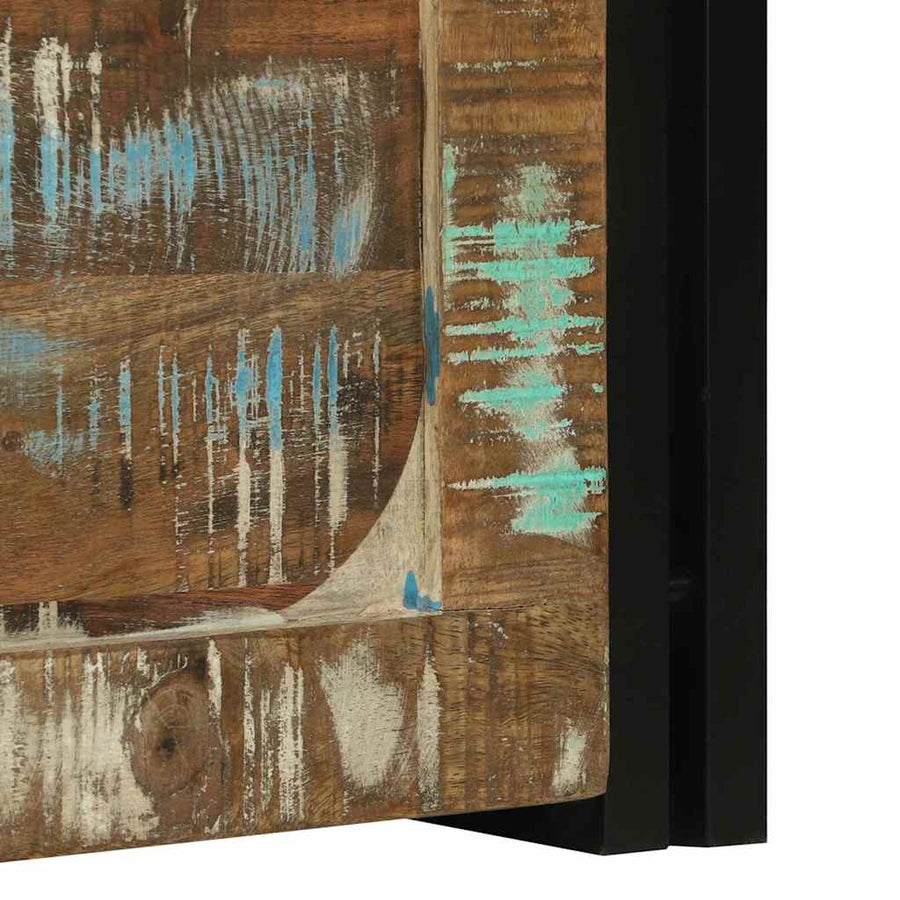 Opbergkisten met opslag 50 x 50 x 50 cm Massief gerecycled hout