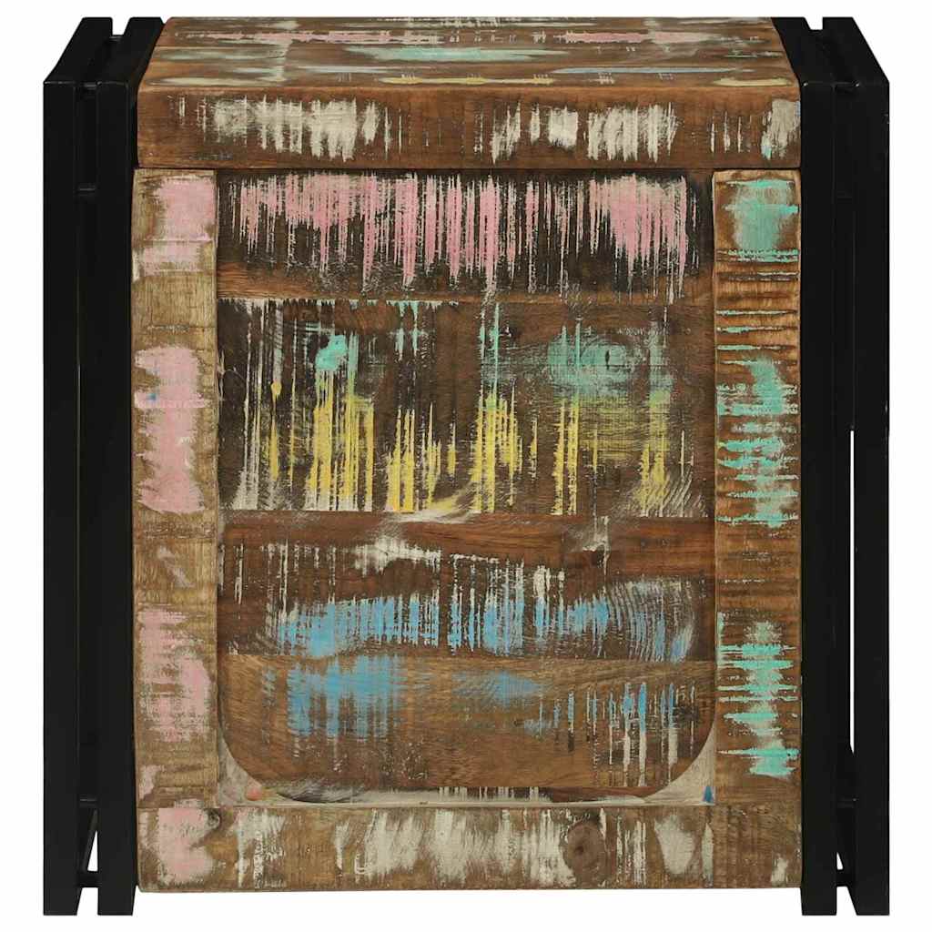 Opbergkisten met opslag 50 x 50 x 50 cm Massief gerecycled hout