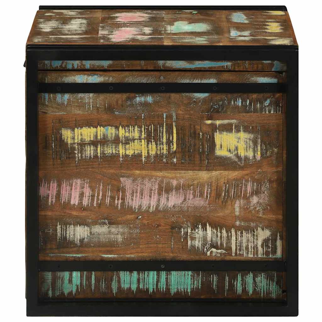 Opbergkisten met opslag 50 x 50 x 50 cm Massief gerecycled hout