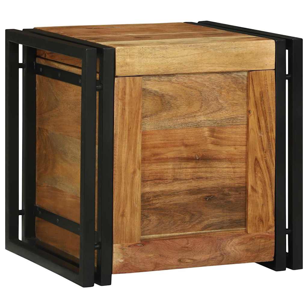 Opbergkisten Bruin 40 x 40 x 40 cm Massief acaciahout