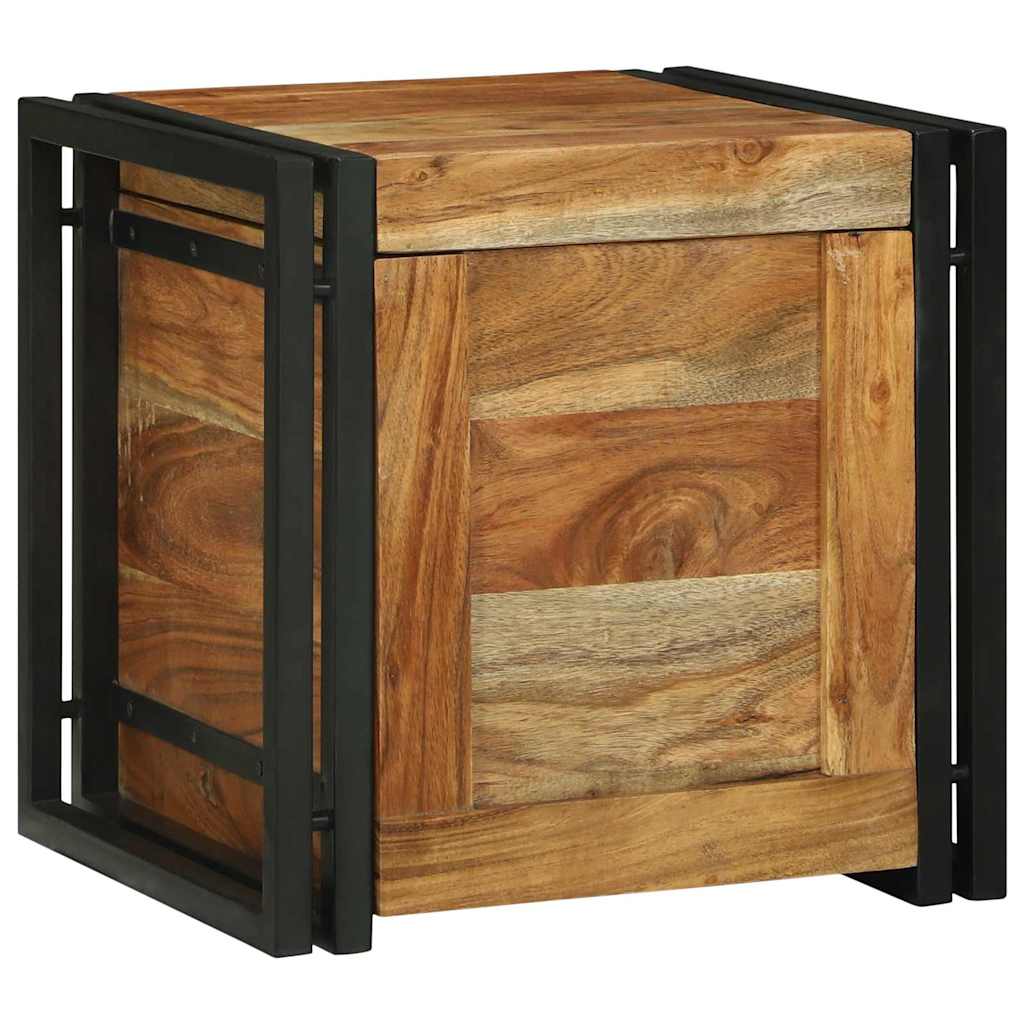 Opbergkisten Bruin 40 x 40 x 40 cm Massief acaciahout