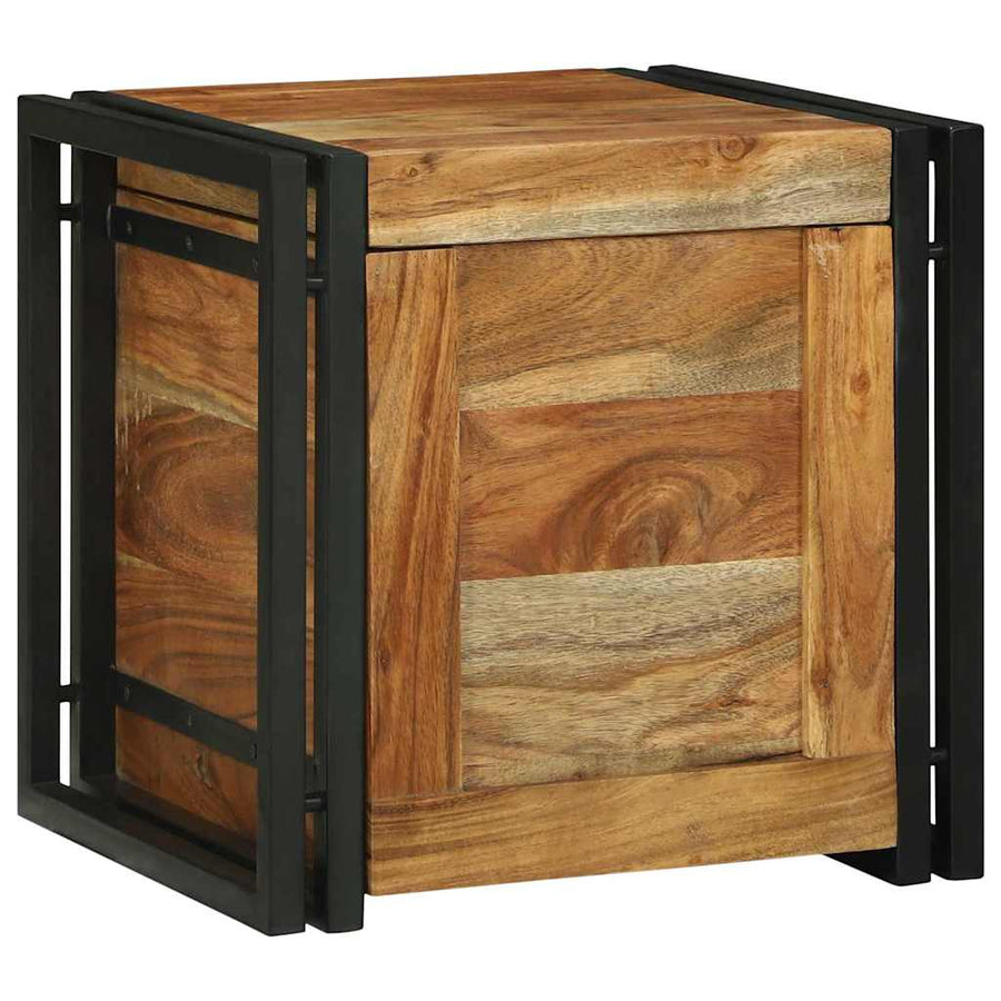 Opbergkisten Bruin 40 x 40 x 40 cm Massief acaciahout