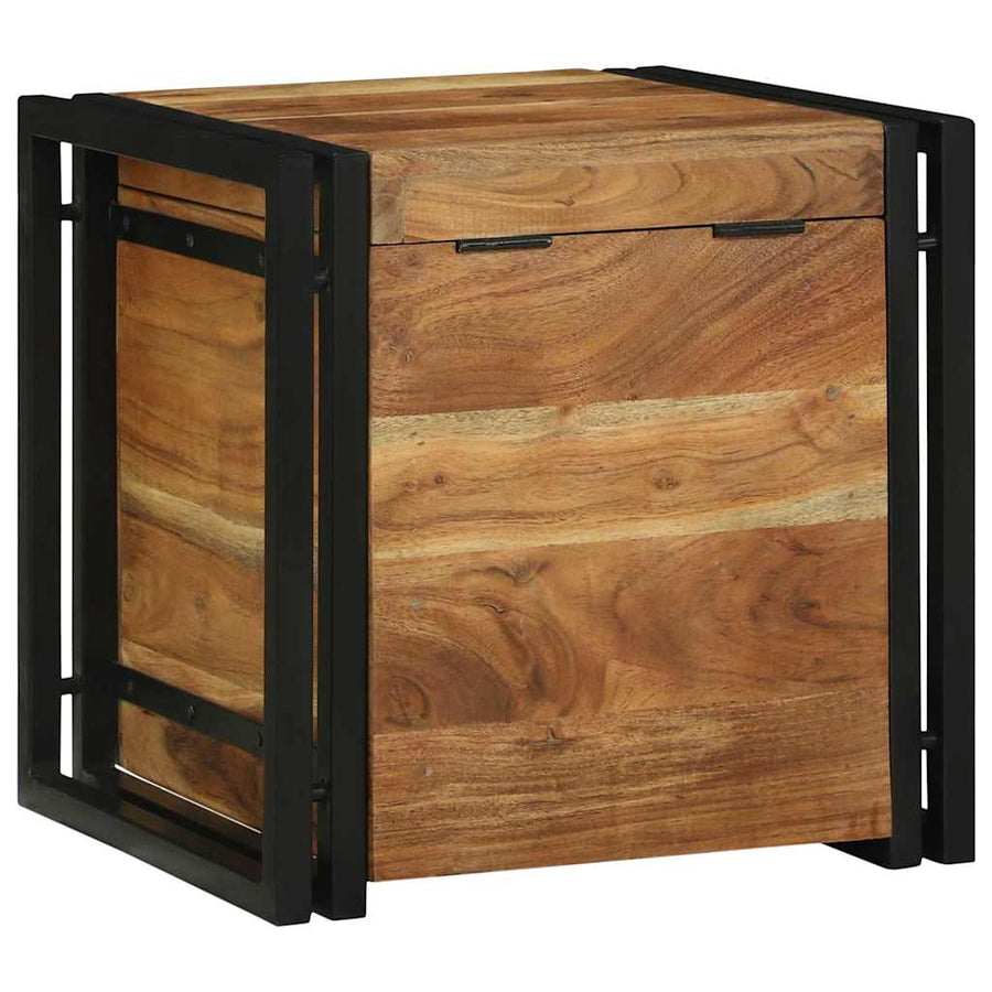 Opbergkisten Bruin 40 x 40 x 40 cm Massief acaciahout