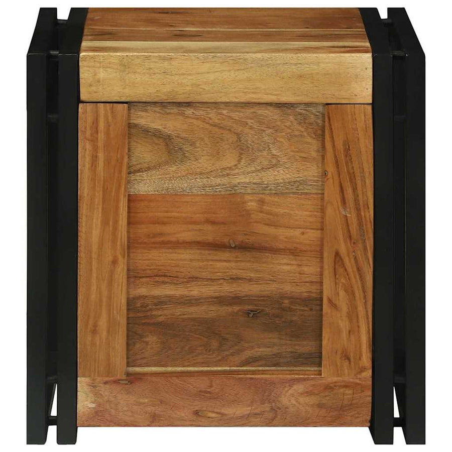Opbergkisten Bruin 40 x 40 x 40 cm Massief acaciahout