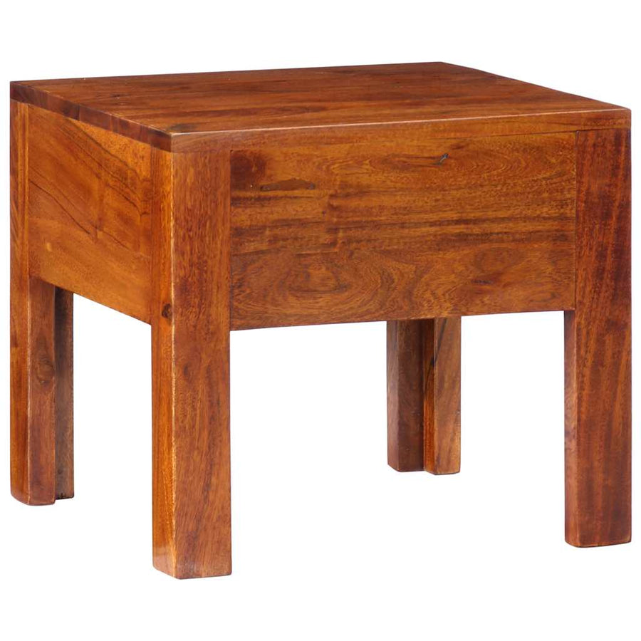 Nachtkastje 2 st 40x40x36 cm massief acaciahout