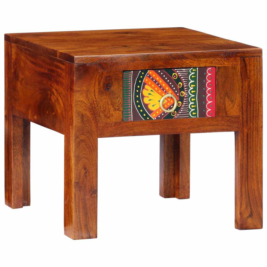 Nachtkastje 2 st 40x40x36 cm massief acaciahout