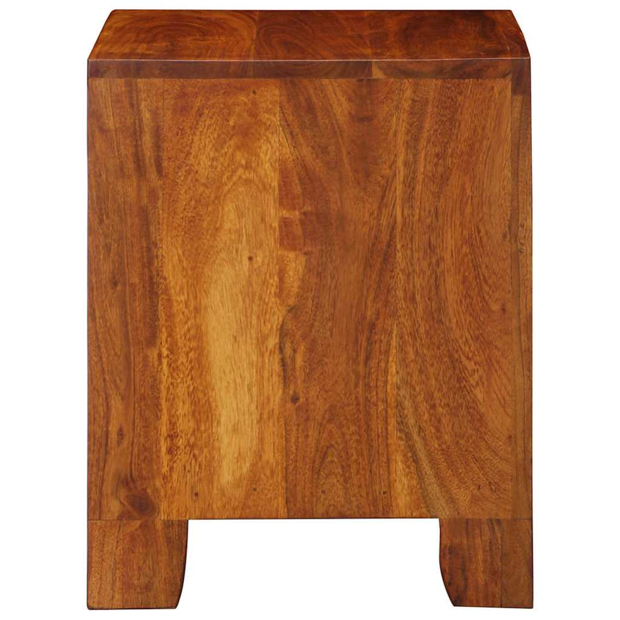 Nachtkastje 2 st 40x35x45 cm massief acaciahout