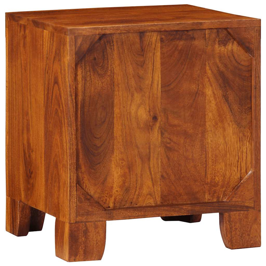 Nachtkastje 2 st 40x35x45 cm massief acaciahout