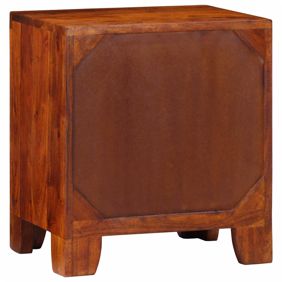 Nachtkastje 40x30x45 cm massief acaciahout