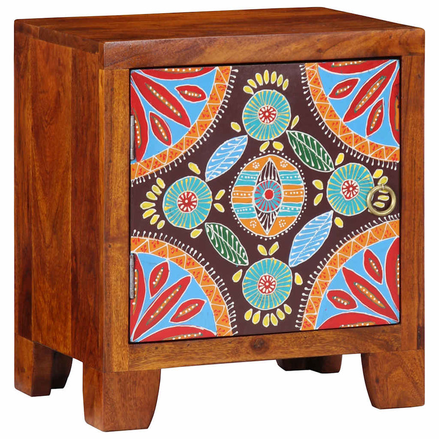 Nachtkastje 2 st 40x30x45 cm massief acaciahout