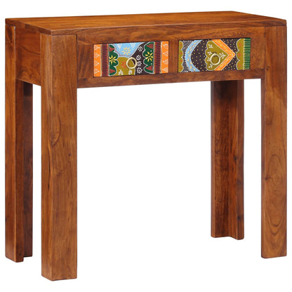 Wandtafel 80X35X75 Cm Massief Acaciahout 80 cm