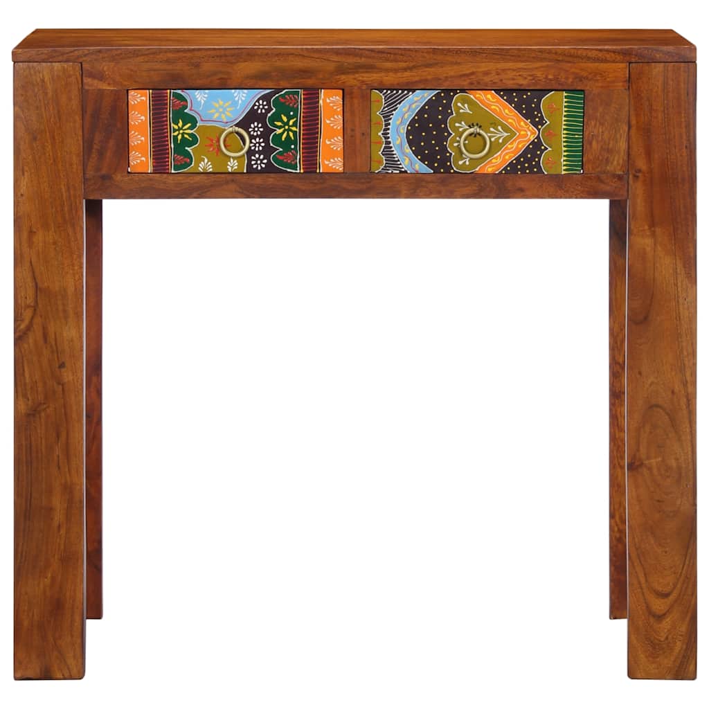 Wandtafel 80X35X75 Cm Massief Acaciahout 80 cm
