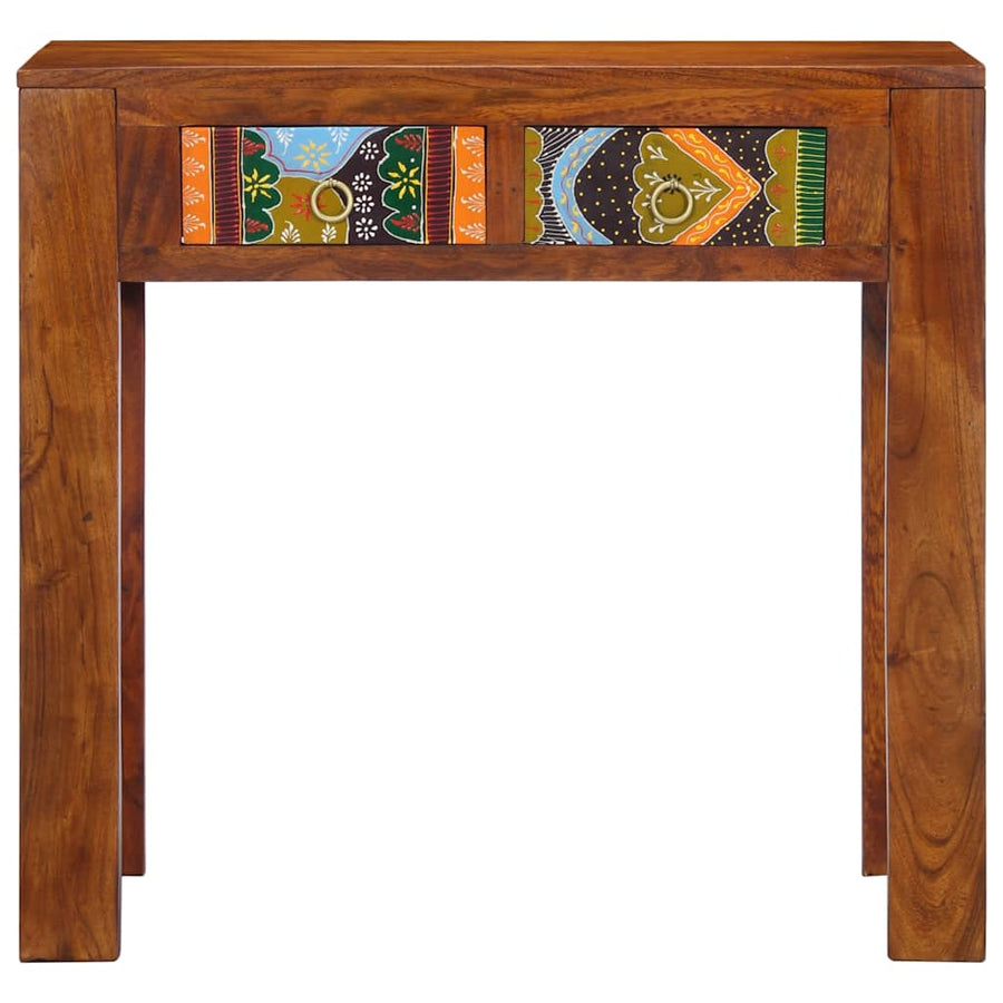 Wandtafel 80X35X75 Cm Massief Acaciahout 80 cm