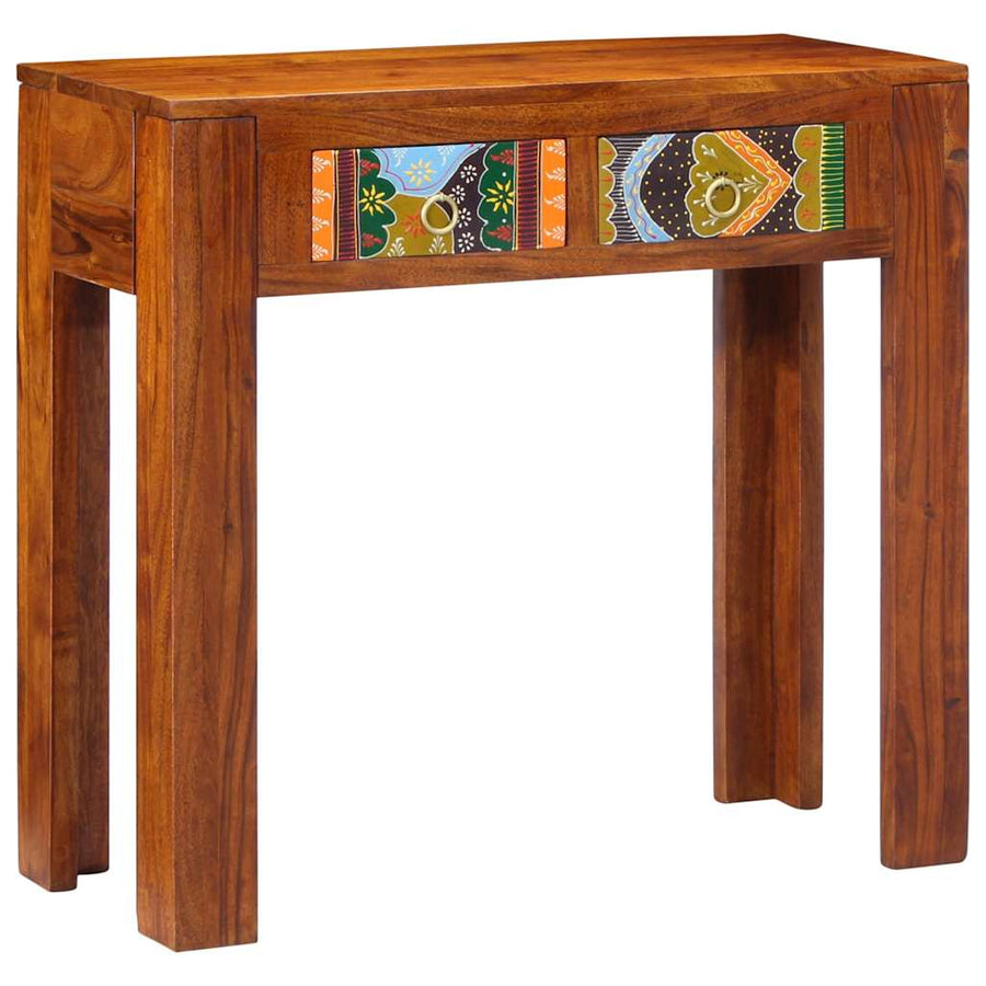 Wandtafel 80X35X75 Cm Massief Acaciahout 80 cm