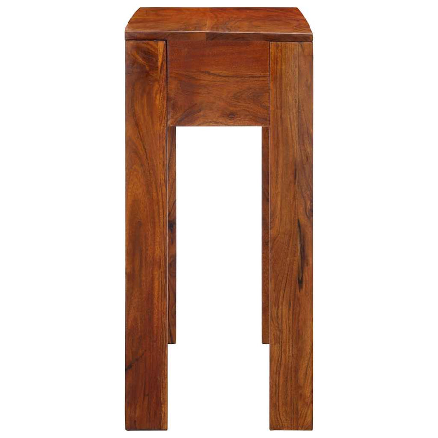 Wandtafel 80X35X75 Cm Massief Acaciahout 80 cm