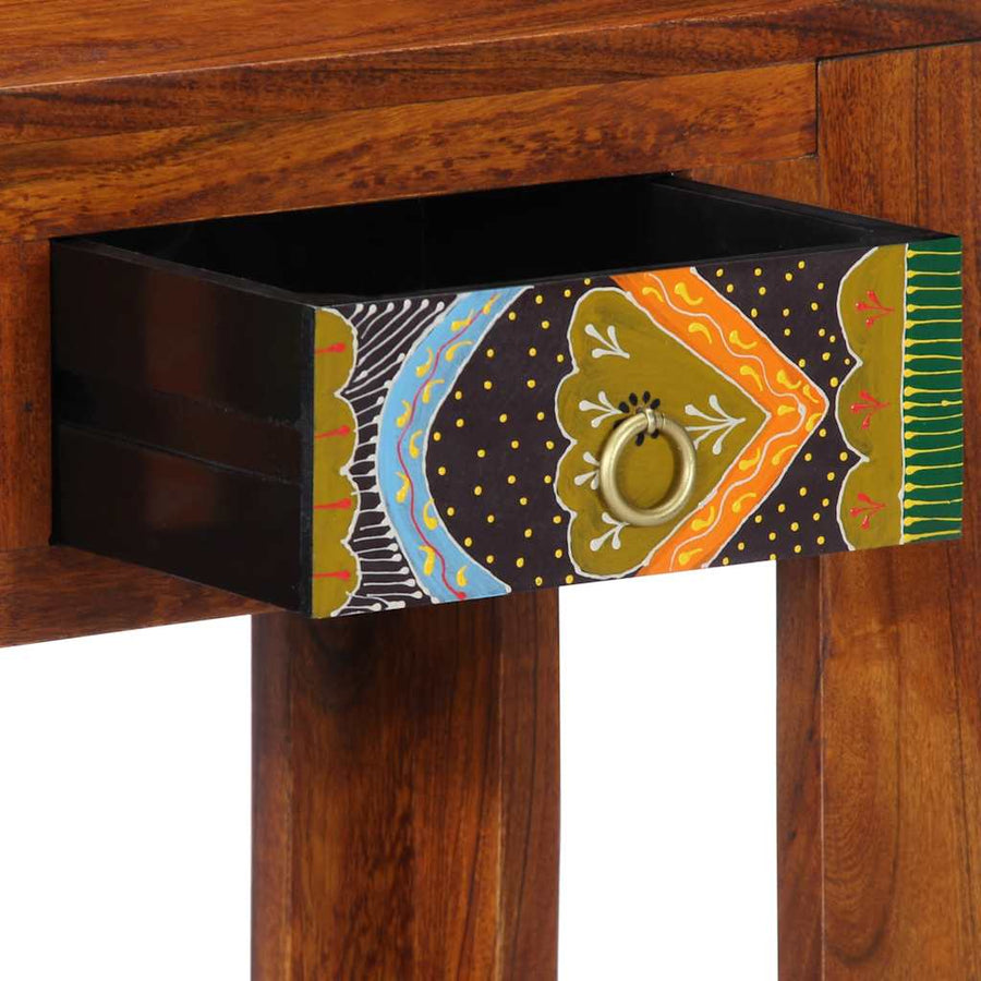 Wandtafel 80X35X75 Cm Massief Acaciahout 80 cm