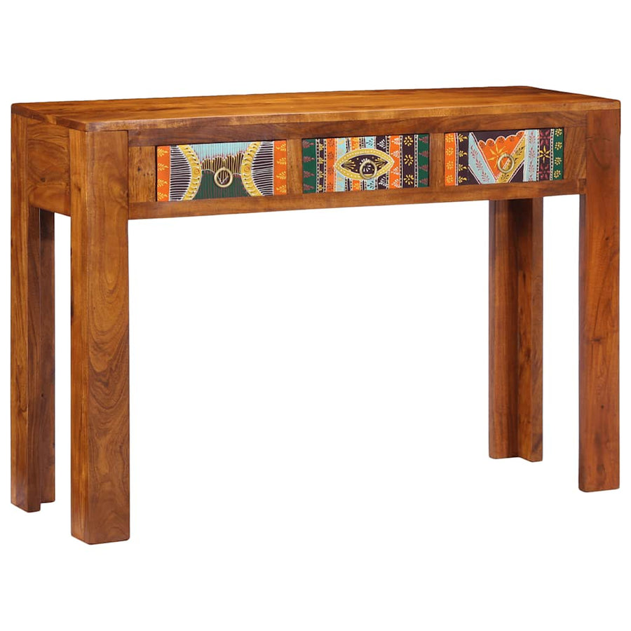 Wandtafel 110x35x75 cm massief acaciahout