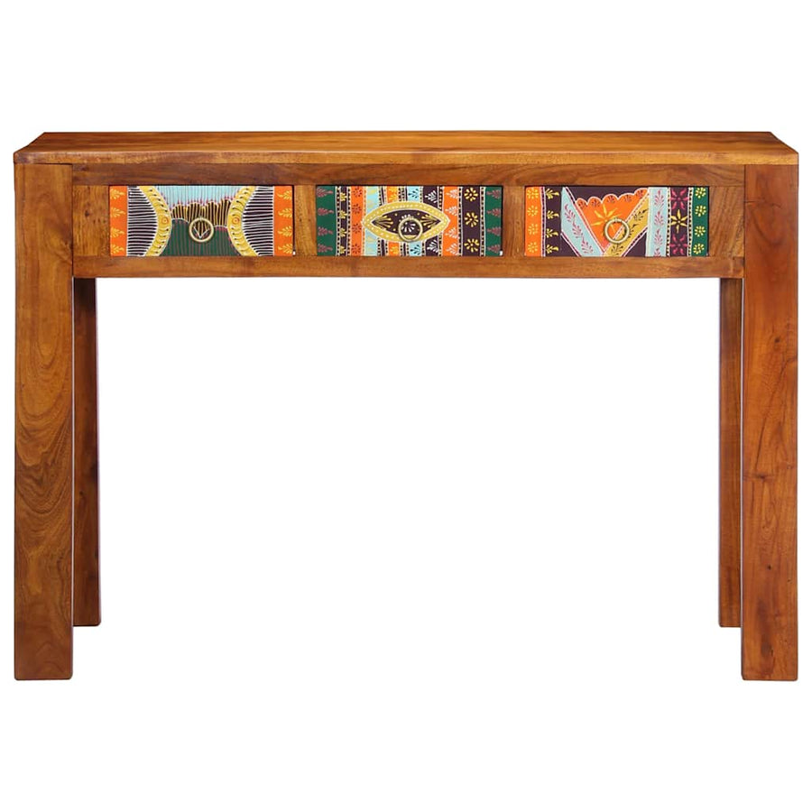 Wandtafel 110x35x75 cm massief acaciahout