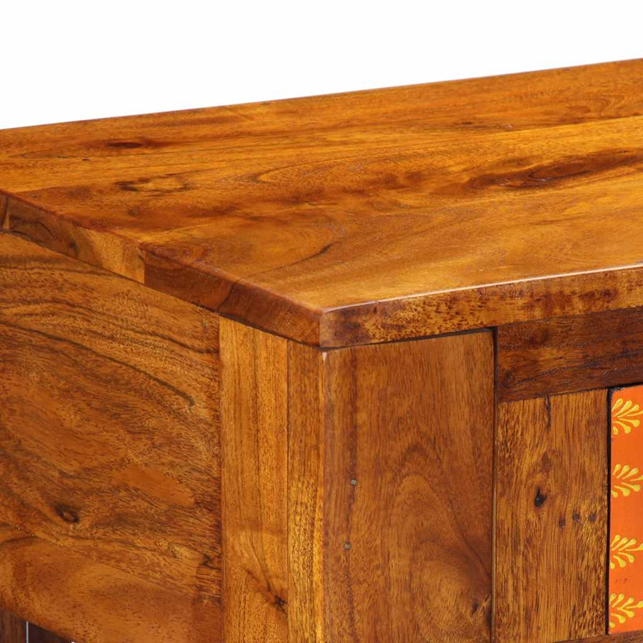 Wandtafel 110x35x75 cm massief acaciahout
