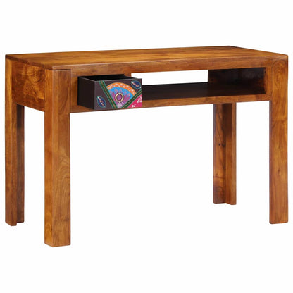Schrijfbureau met lade met opslag Bruin 110 x 50 x 73 cm