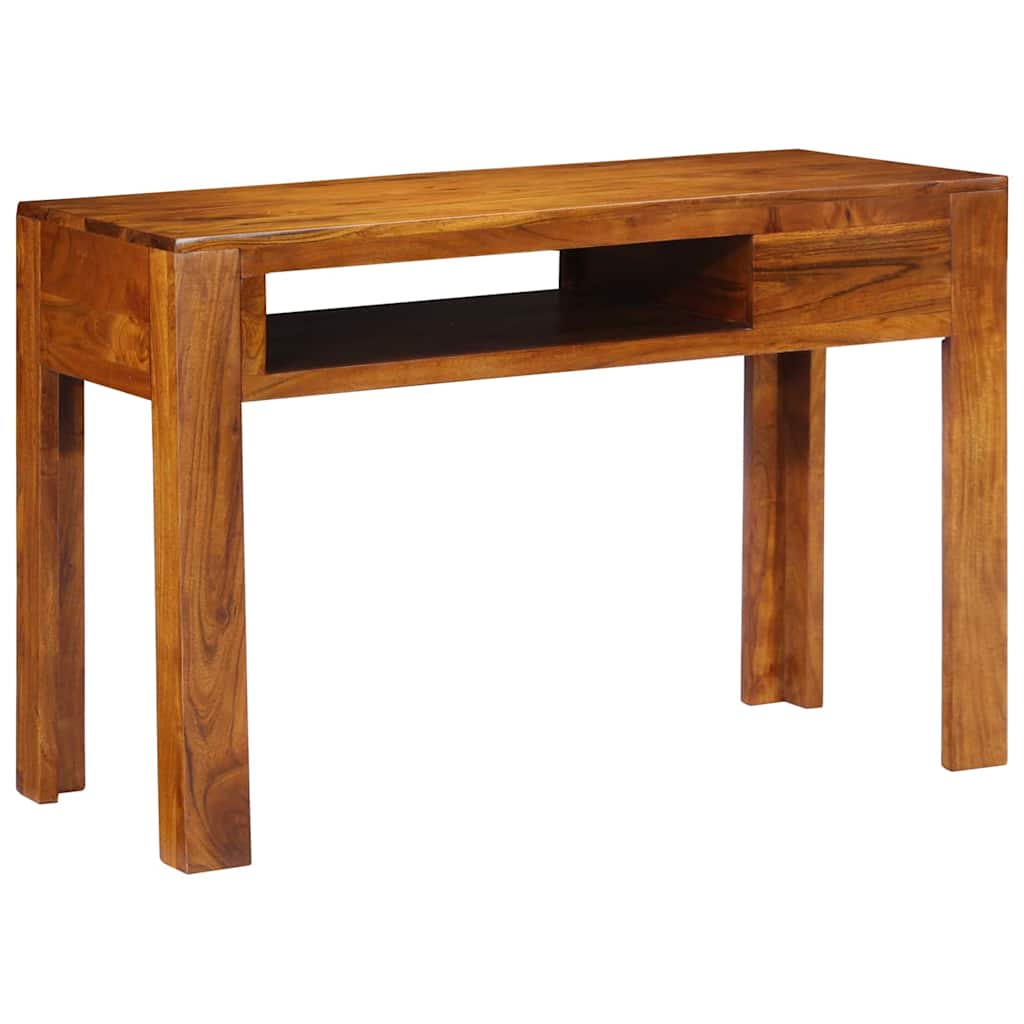Schrijfbureau met lade met opslag Bruin 110 x 50 x 73 cm