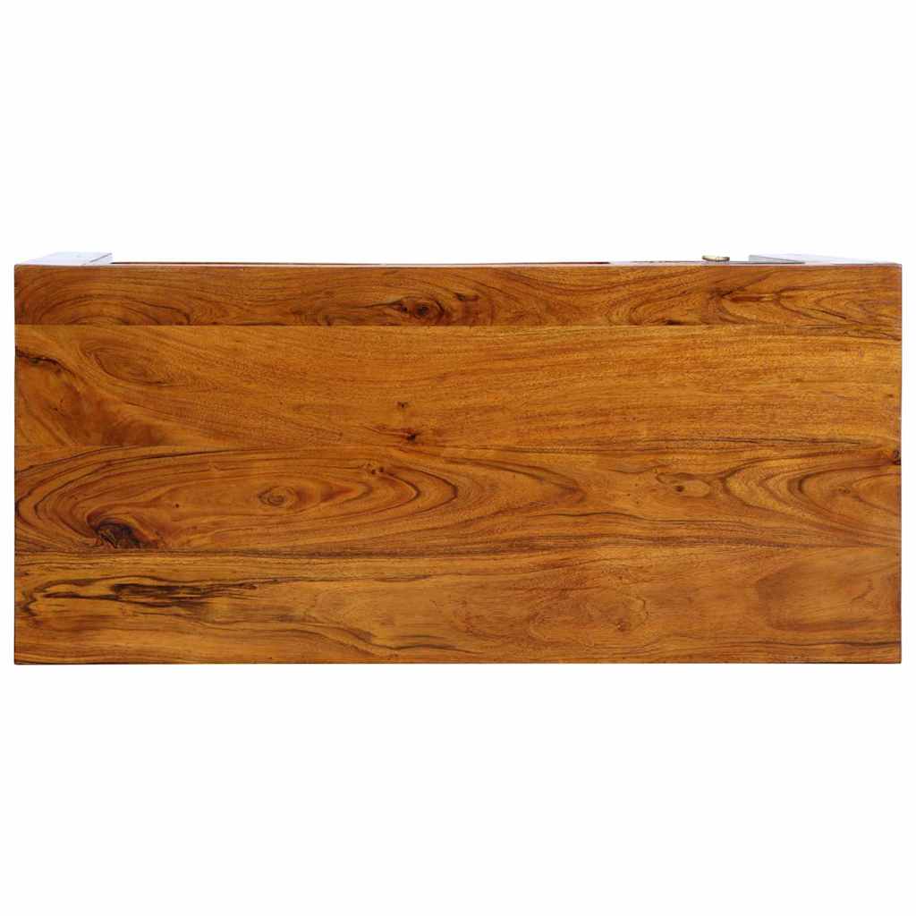 Schrijfbureau met lade met opslag Bruin 110 x 50 x 73 cm