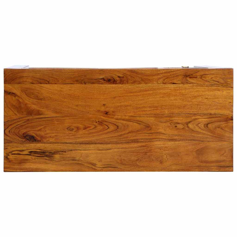 Schrijfbureau met lade met opslag Bruin 110 x 50 x 73 cm