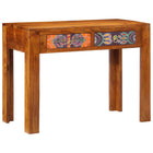 Schrijfbureau 100x50x75 cm massief acaciahout bruin