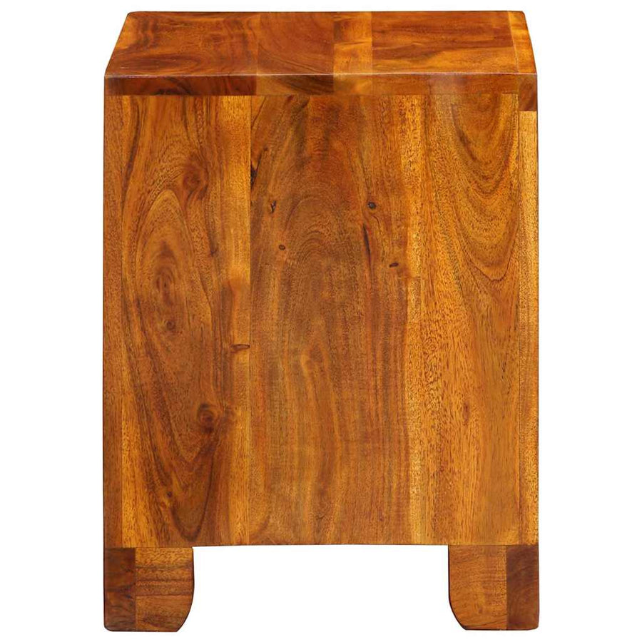 Dressoir met lade Multikleur 40 x 35 x 45 cm Massief acaciahout