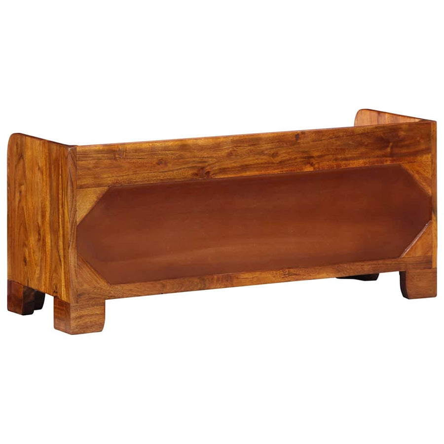 Schoenenkast Multikleur 90 x 35 x 40 cm Massief Acaciahout