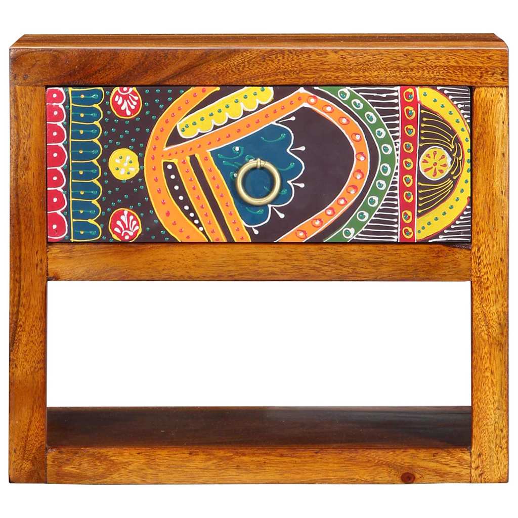 Nachtkastje 2 pcs Bruin 40 x 35 x 35 cm Massief Acaciahout