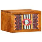Nightstand with drawer Brown 35 x 30 x 22 cm