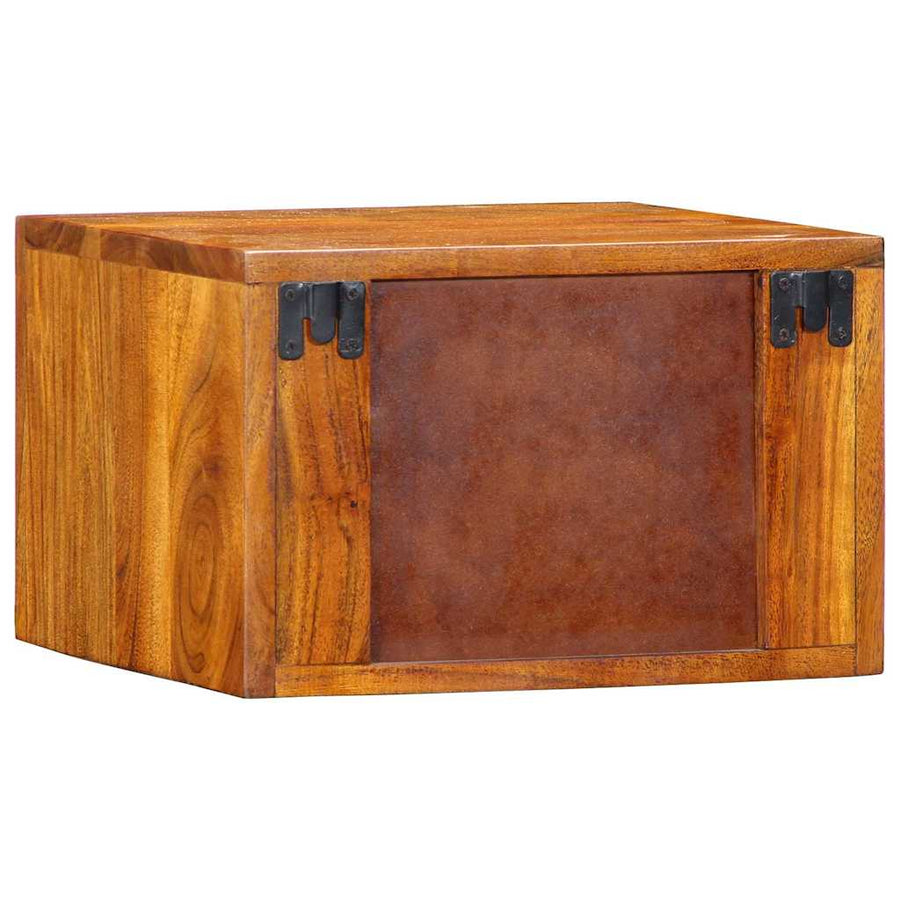 Nachtkastje met lade Bruin, multicolor 35 x 30 x 22 cm