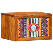 Nachtkastje met lade 2 pcs Bruin 35 x 30 x 22 cm