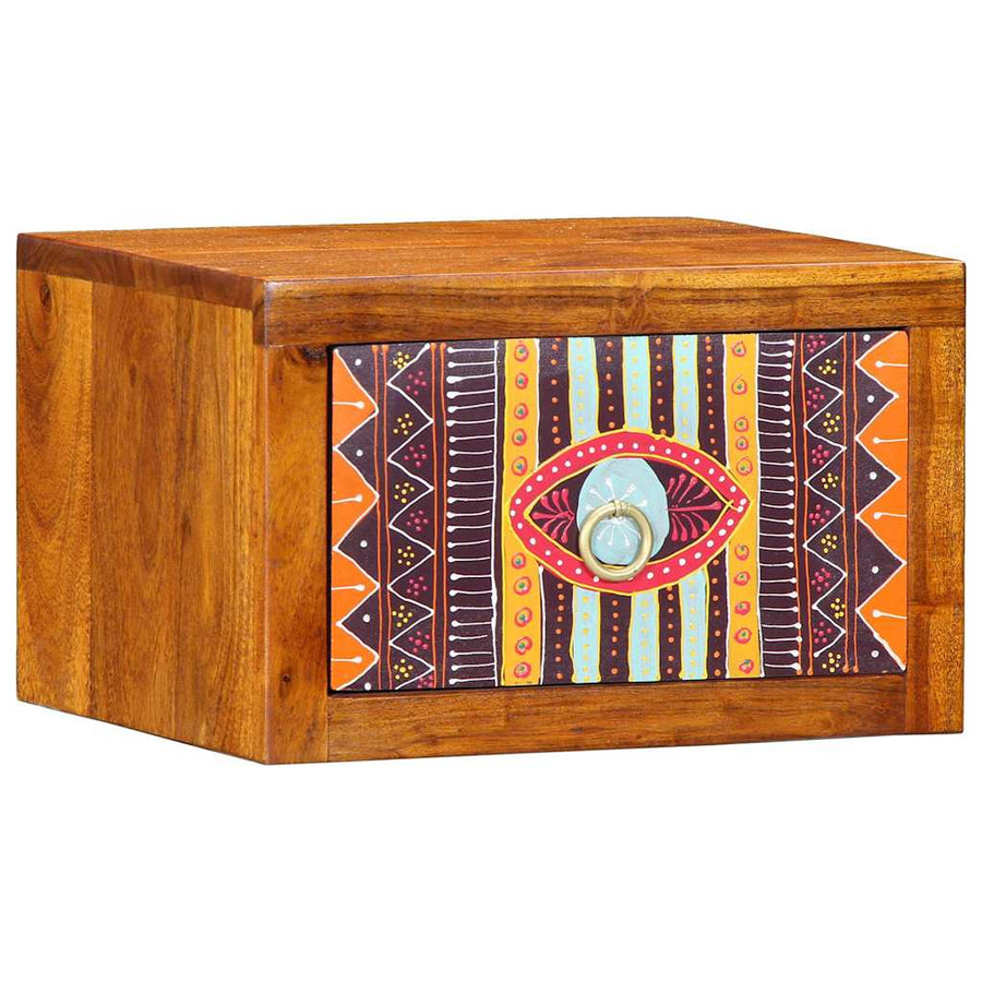 Nachtkastje met lade 2 pcs Bruin 35 x 30 x 22 cm