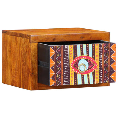 Nachtkastje met lade 2 pcs Bruin 35 x 30 x 22 cm