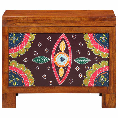 Opbergbox Multikleur 50 x 30 x 40 cm Massief acaciahout