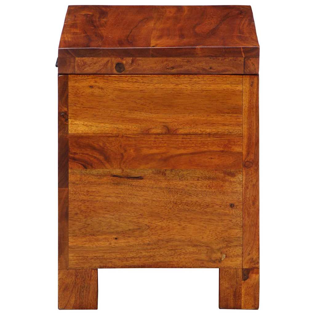 Opbergbox Multikleur 50 x 30 x 40 cm Massief acaciahout