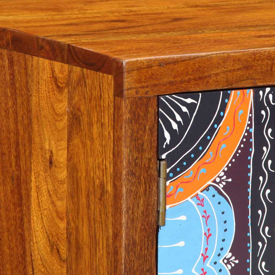 Schoenenbank Honingbruin 100 x 35 x 45 cm Massief Acaciahout