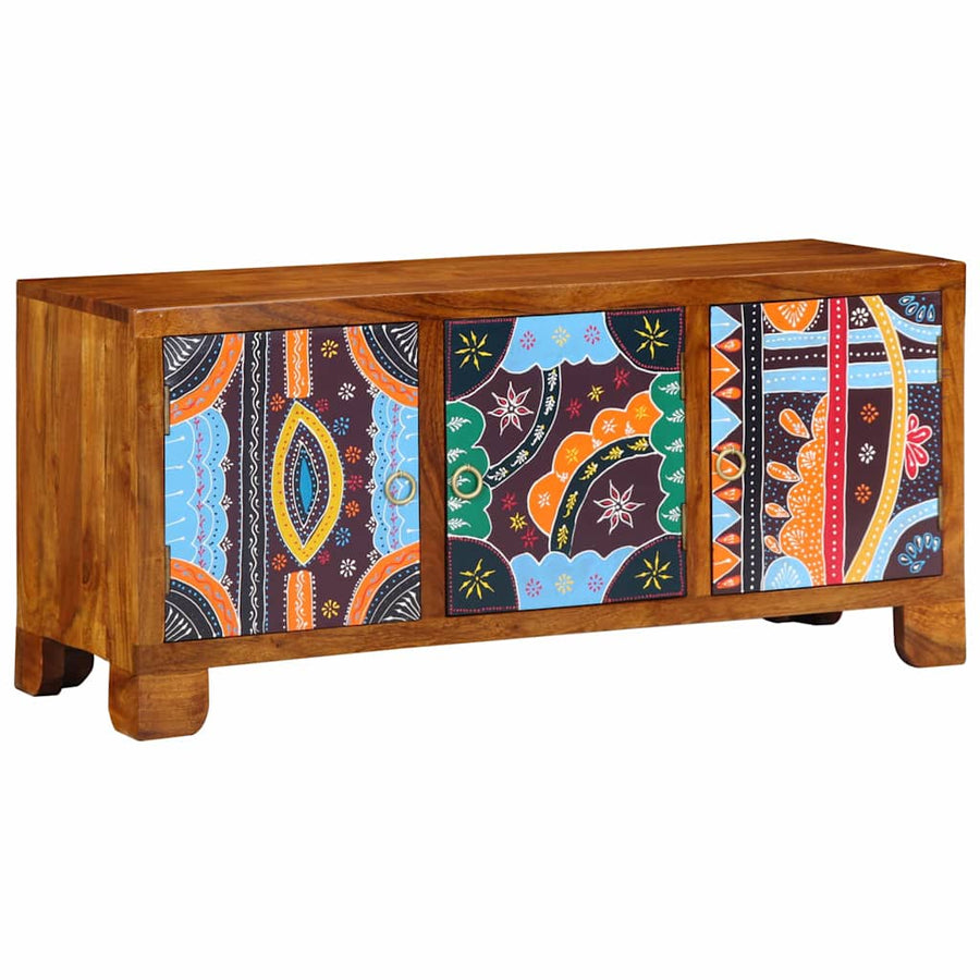 Schoenenbank Honingbruin 100 x 35 x 45 cm Massief Acaciahout
