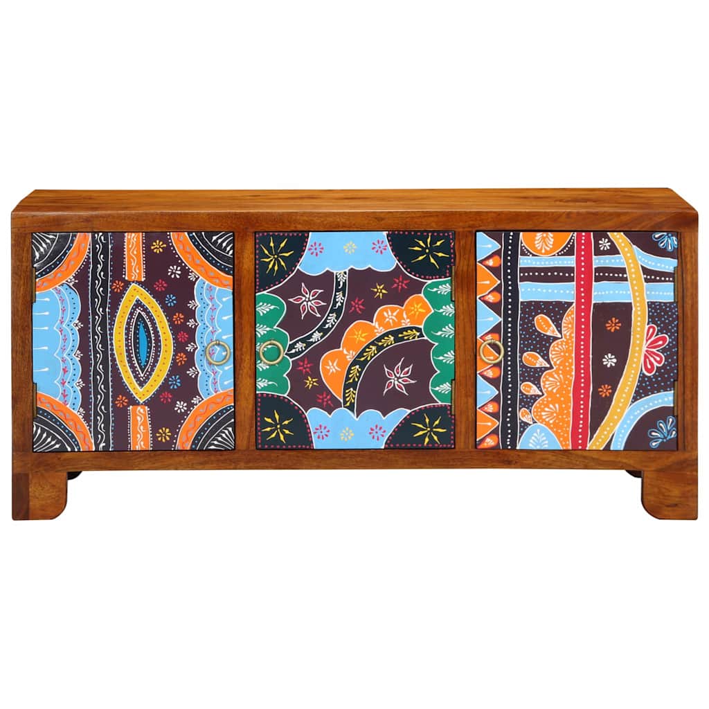 Schoenenbank Honingbruin 100 x 35 x 45 cm Massief Acaciahout