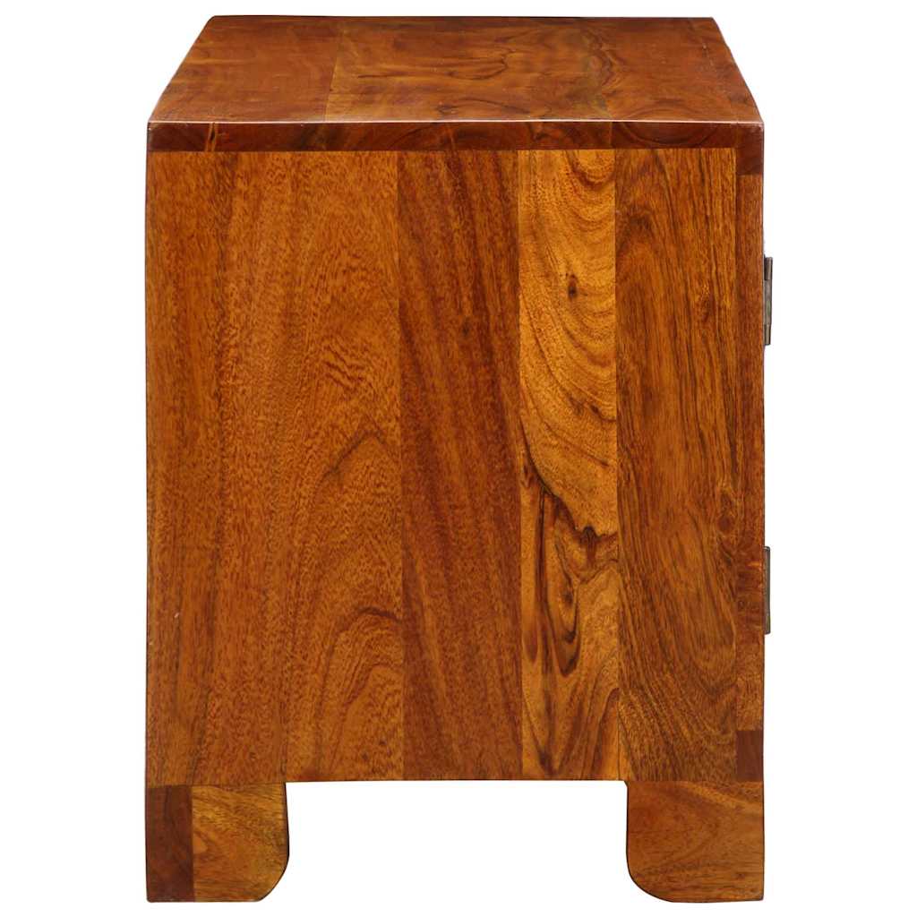 Schoenenbank Honingbruin 100 x 35 x 45 cm Massief Acaciahout