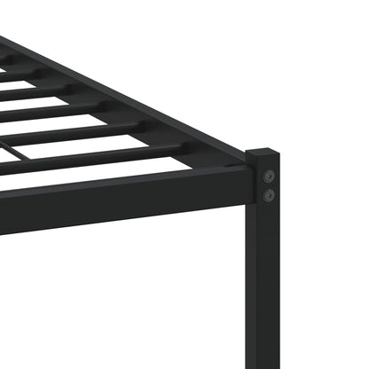 Bedframe met hoofdbord zonder matras bruin eiken 120x200 cm
