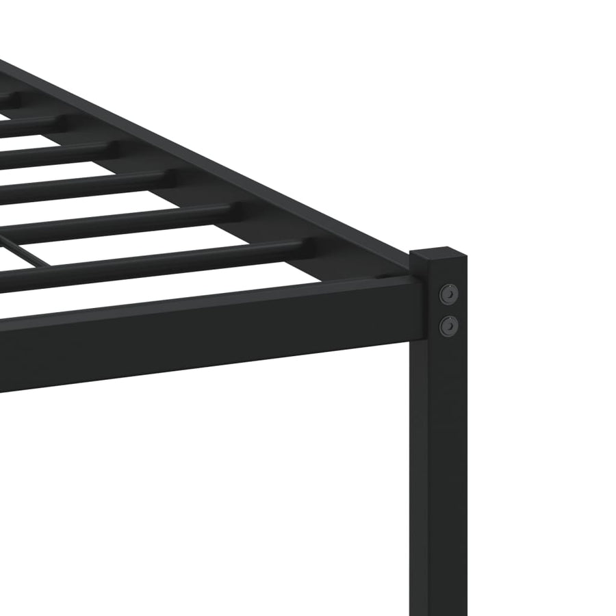 Bedframe met hoofdbord zonder matras bruin eiken 120x200 cm